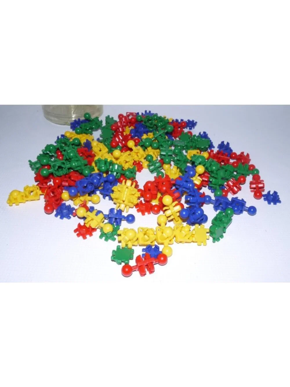 Atollo Flexible Construction System STEM building pieces 3D structures ages 5+